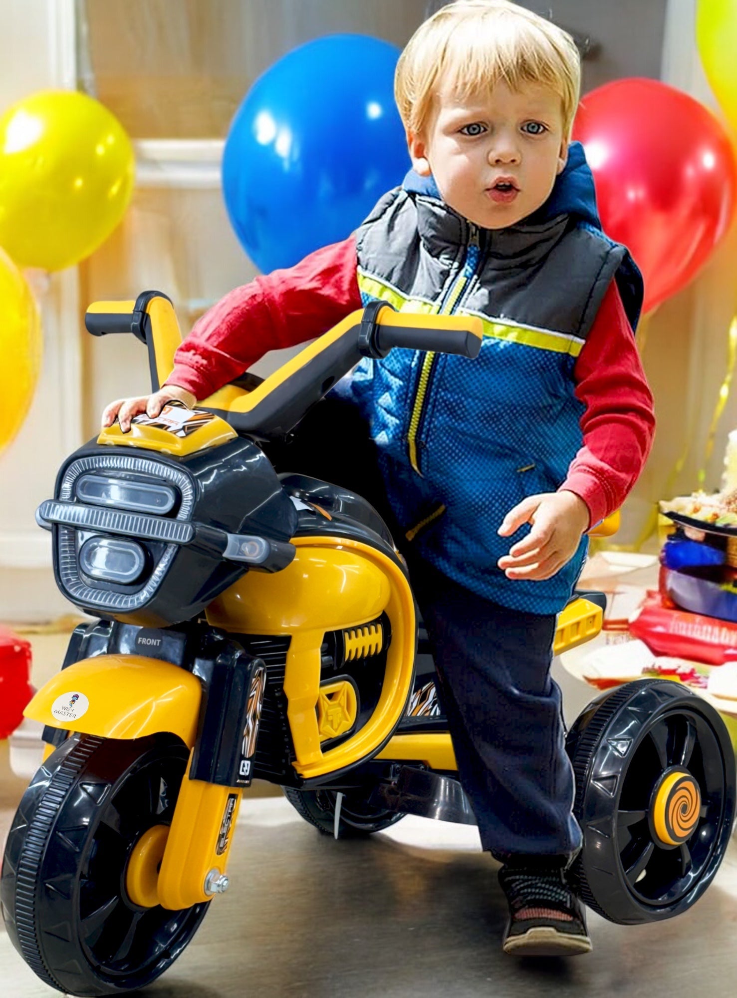 Kids Electric Bike, Ride-On Toy for Ages 2-4 Years, Birthday Gift for Boys and Girls (Mini EV Bike for Babies 2, 3, 4 Years, Red) Kids Electric Bike, Ride-On Toy for Ages 2-4 Years, Birthday Gift for Boys and Girls (Mini EV Bike for Babies 2, 3, 4 Years, Red)